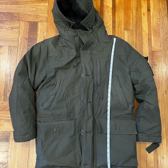 J Crew Nordic Hooded Parka - Olive Green - Picture 1 of 6